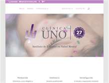 Tablet Screenshot of clinicauno.com